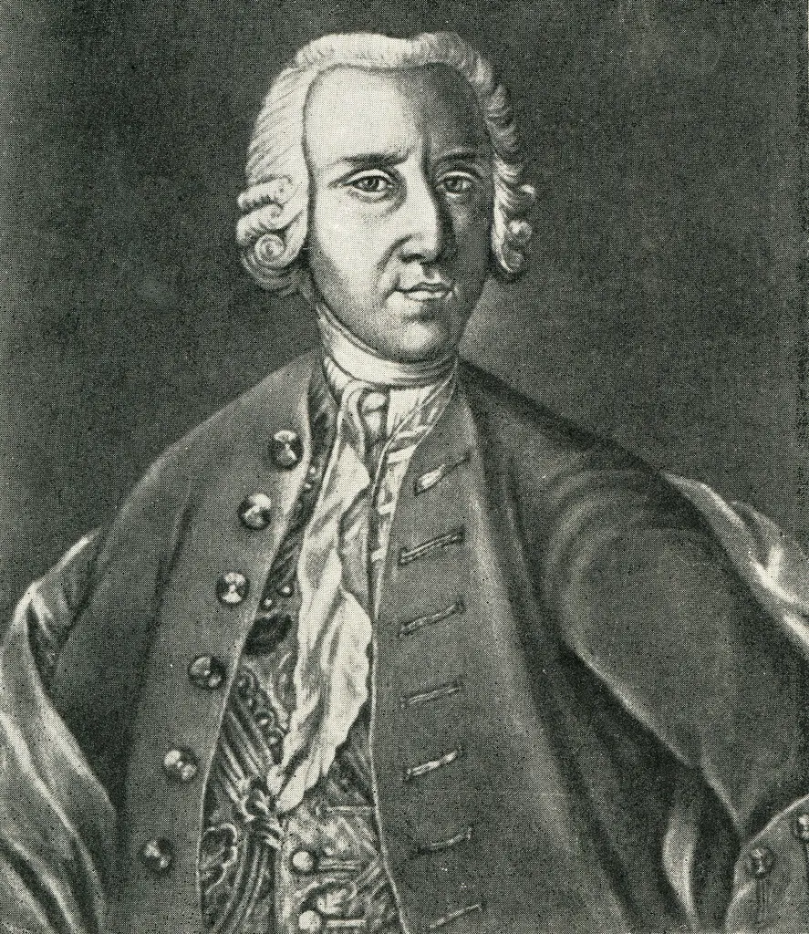 Portret van Georg Wilhelm Richmann