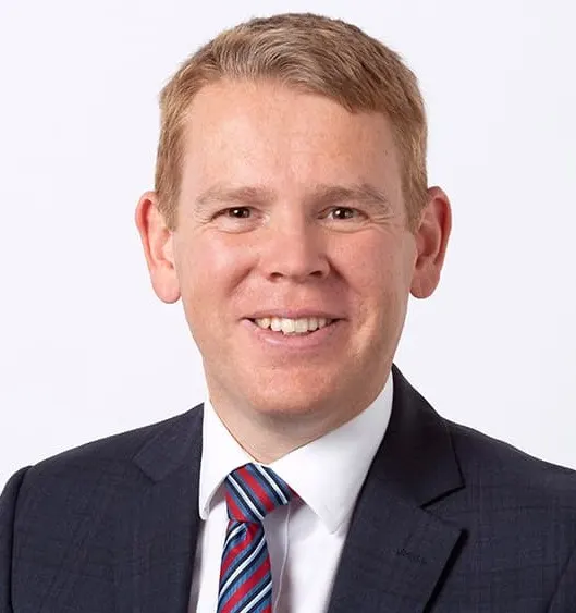 Portrait of Chris Hipkins