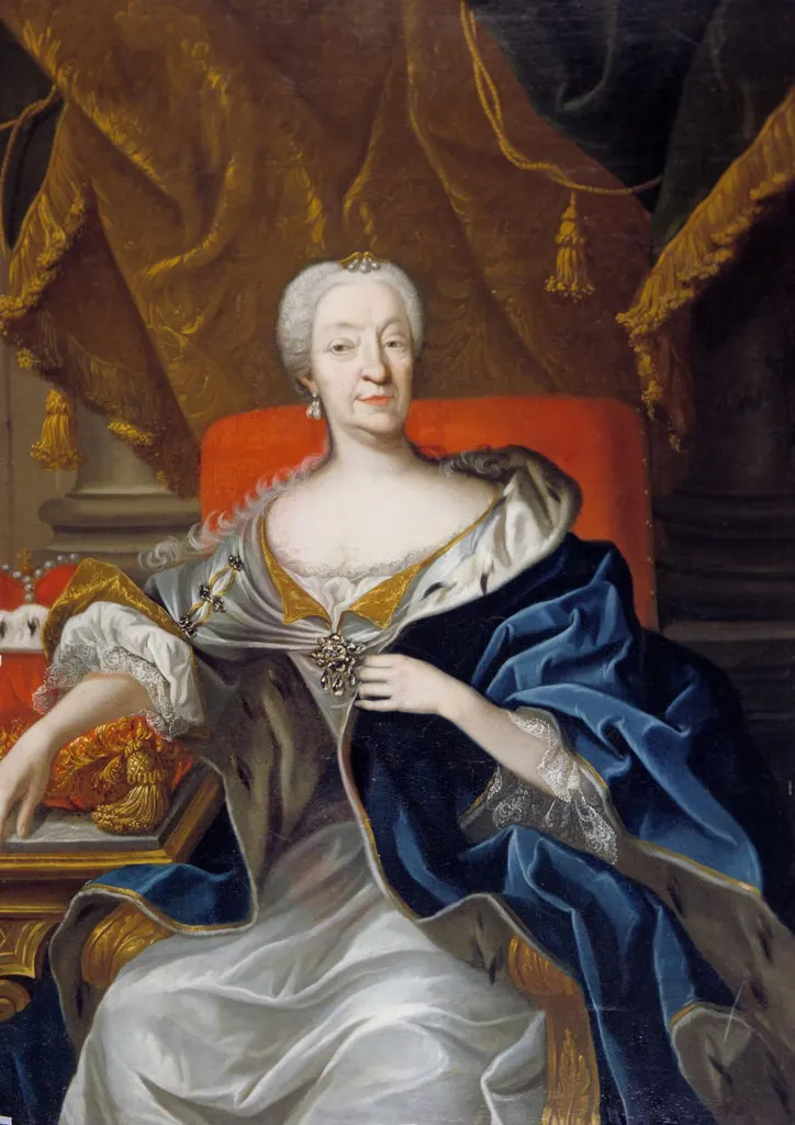 Portrait de Madeleine Wilhelmine De Wurtemberg