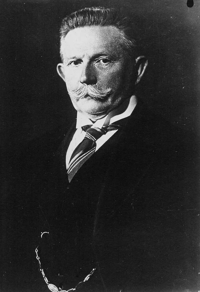 Portrait of Alfred Hugenberg