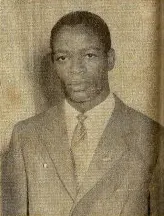 Portret van Albert Ndele