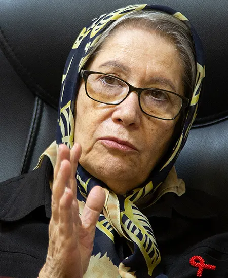 Portrait of Minoo Mohraz