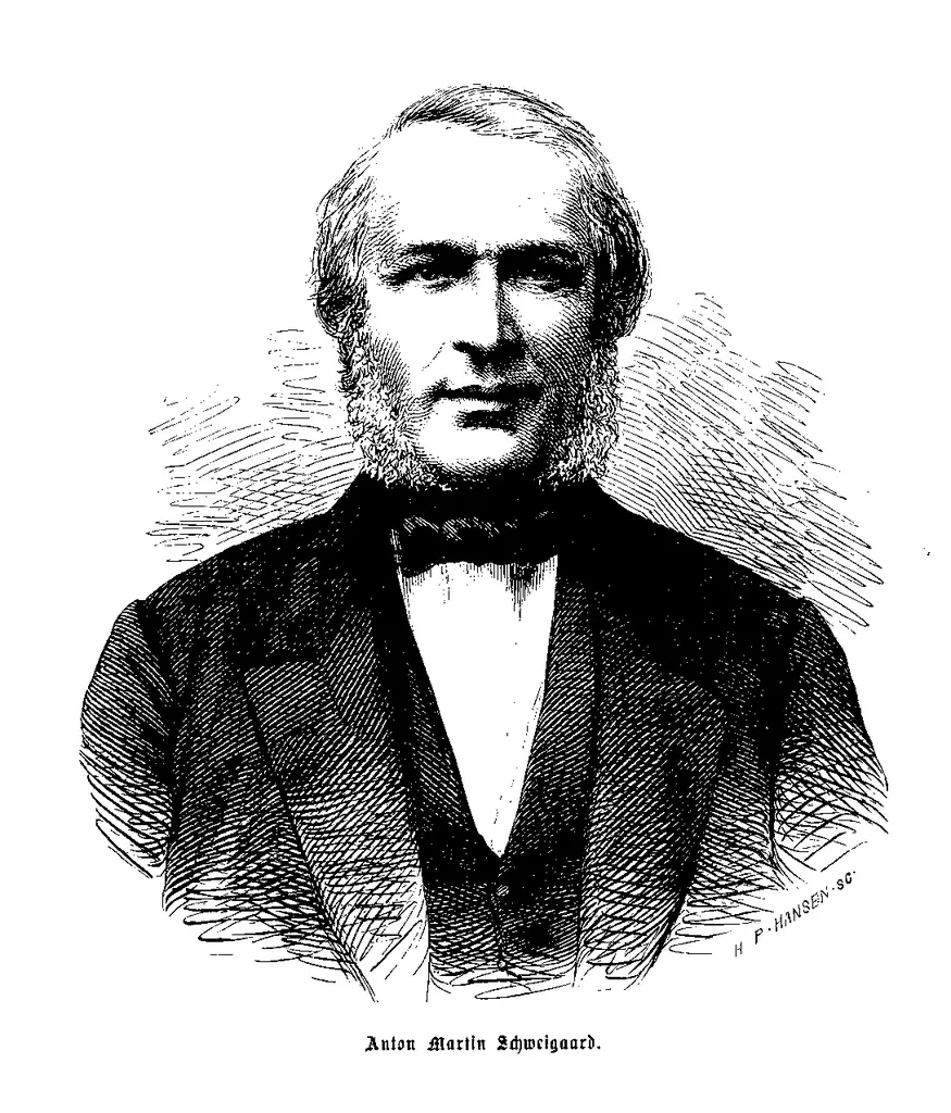 Portrait of Anton Martin Schweigaard