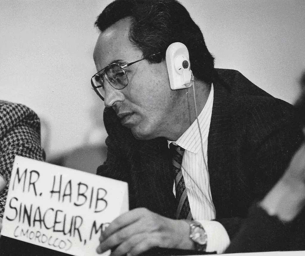 Portrait de Mohammed Habib Sinaceur