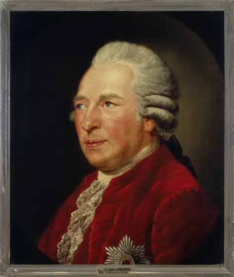 Portrait of Ewald Friedrich Von Hertzberg
