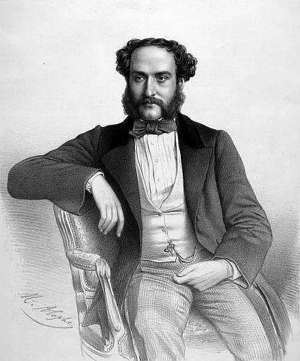 Portrait of Georges Mathias