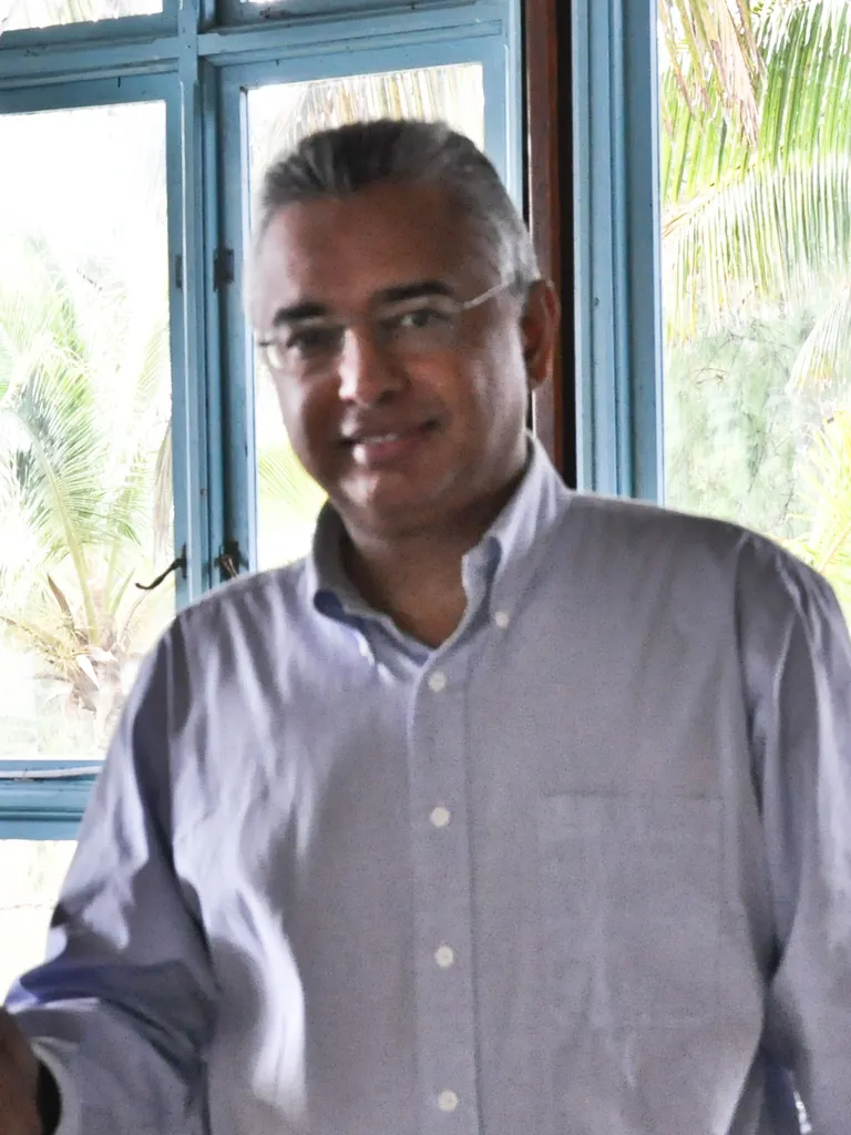 Portrait of Pravind Jugnauth