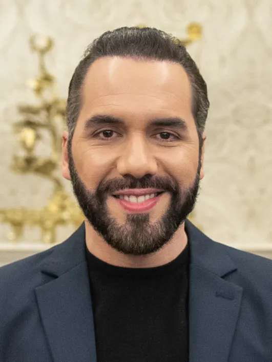 Portrait de Nayib Bukele