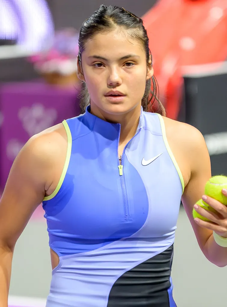 Portrait of Emma Raducanu