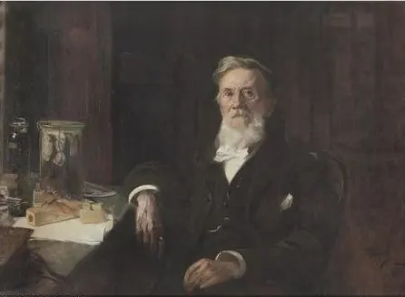Portrait of Carl Brunner Von Wattenwyl