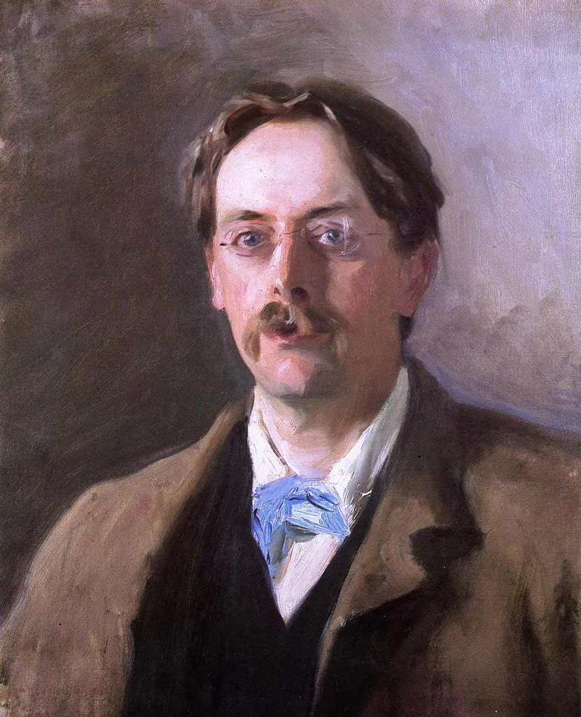 Portrait de Edmund Gosse