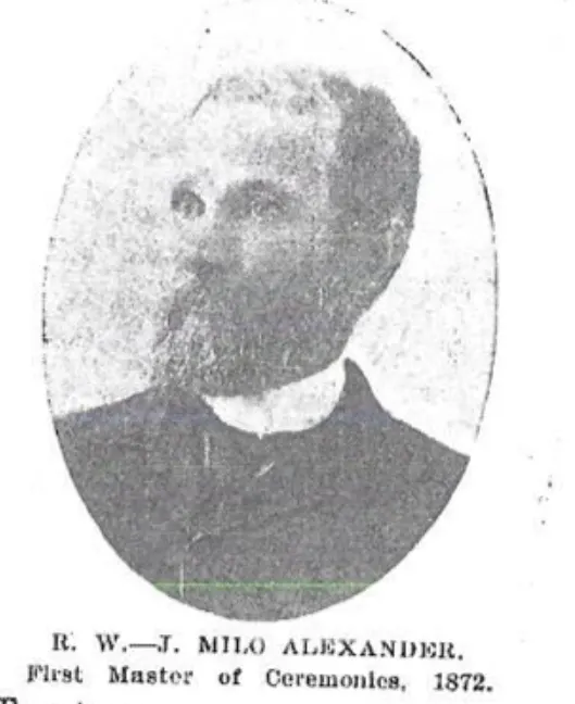 Portrait of James M. Alexander