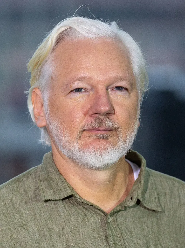 Portrait of Julian Assange