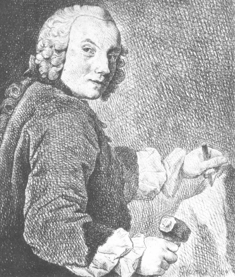Portrait de Friedrich Christian Glume