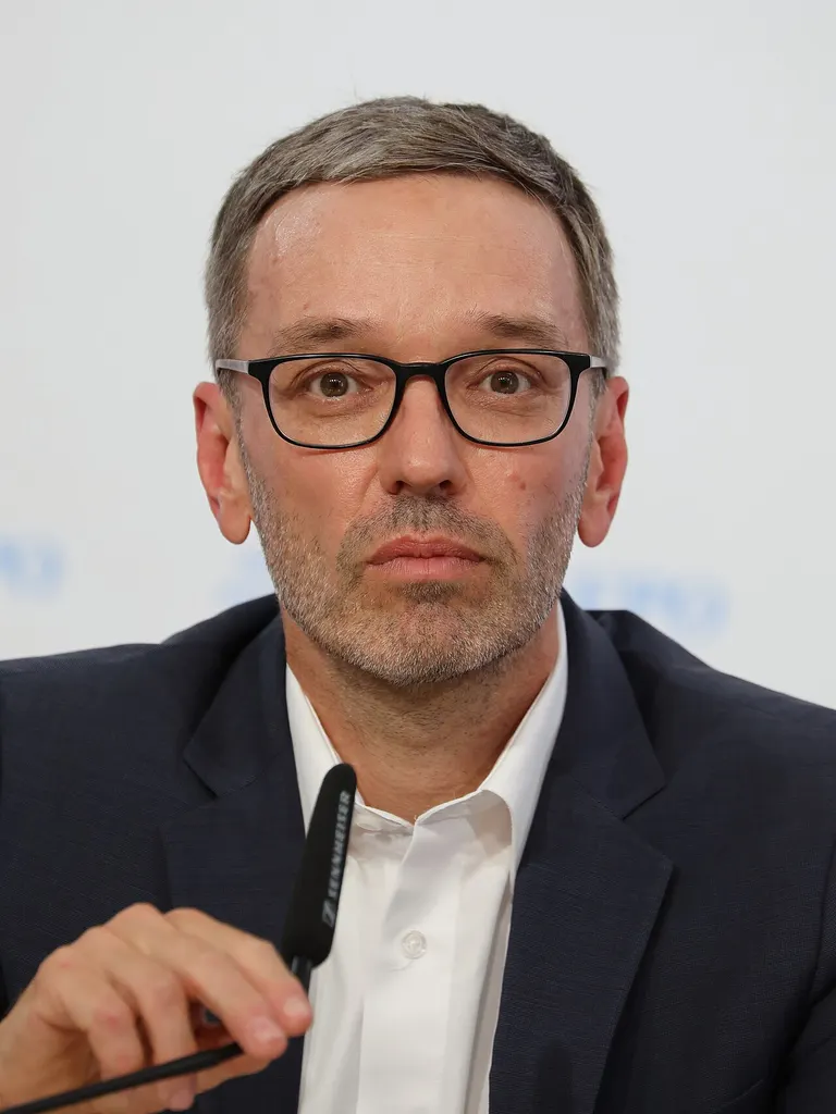 Portrait of Herbert Kickl