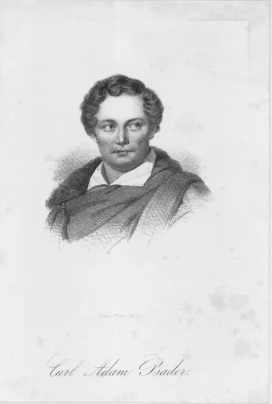 Portrait of Carl Adam Bader