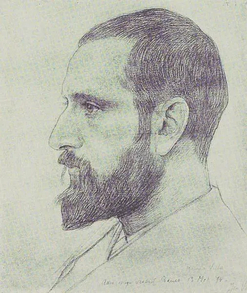 Portret van Marius Bauer