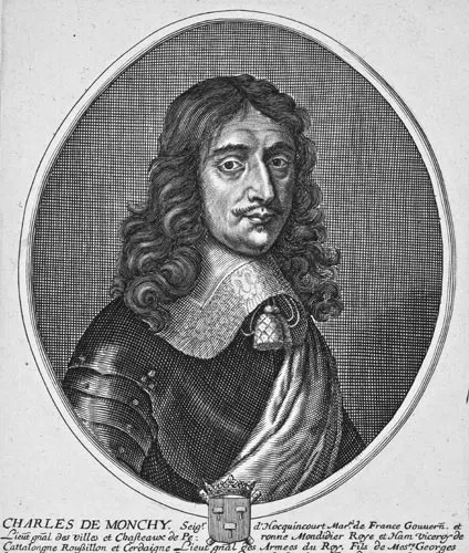 Portret van Charles De Monchy D'hocquincourt