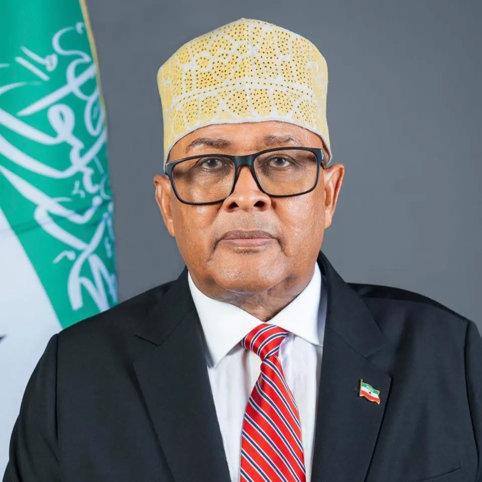 Portrait of Abdirahman Mohamed Abdullahi