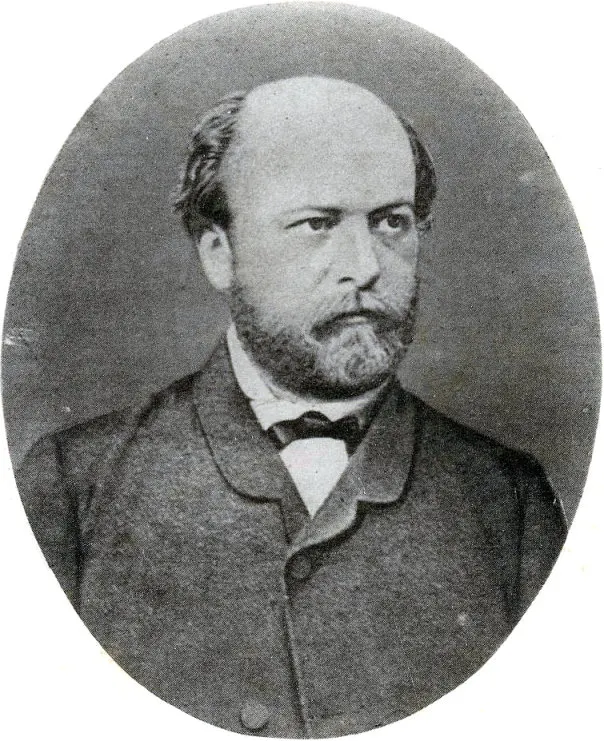 Portrait of Friedrich Albert Lange