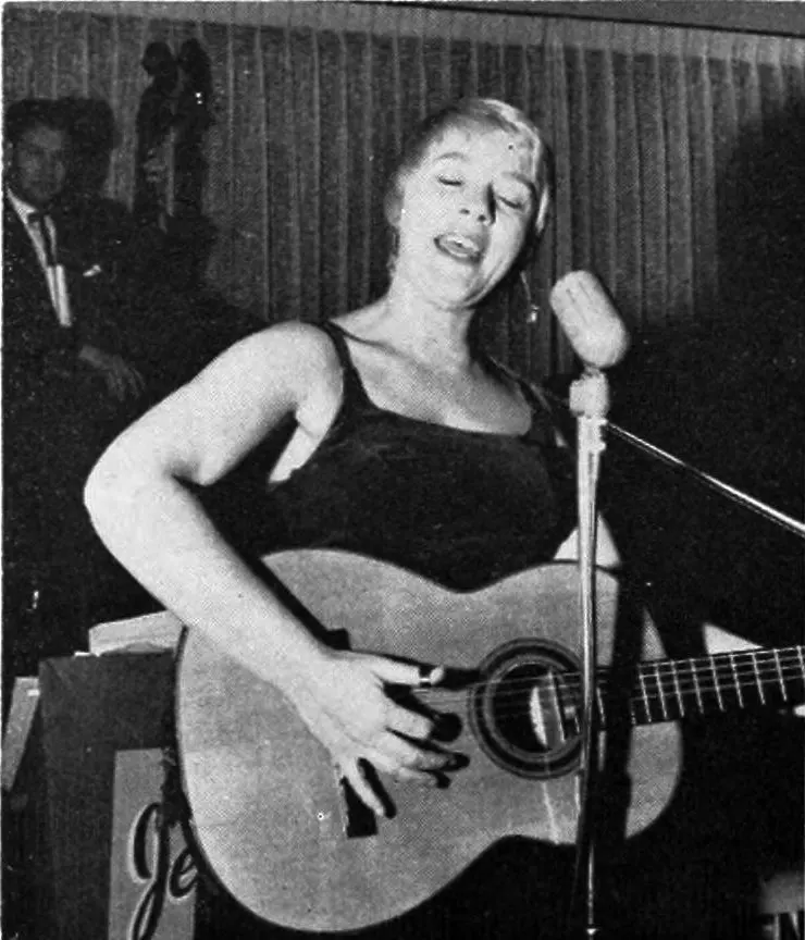 Portret van Barbara Dane
