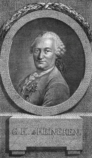 Portrait of Karl Heinrich Von Heinecken
