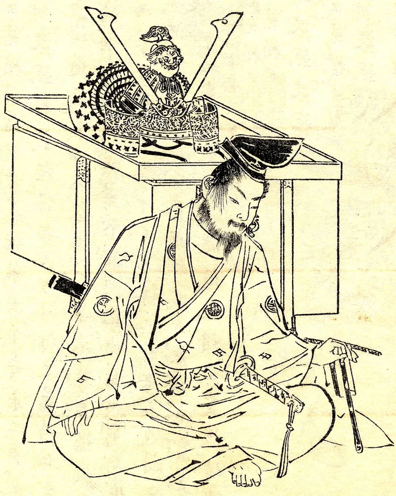 Portrait of Minamoto No Yoshitsune