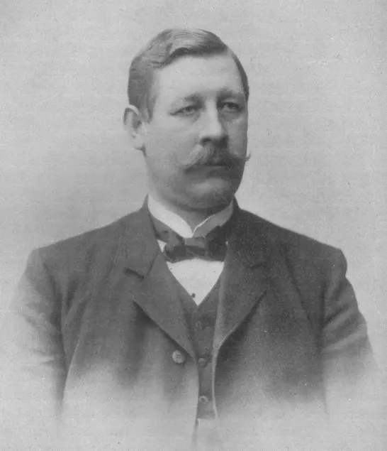Portrait of Alfred Petersson