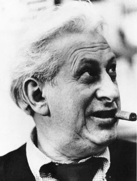 Portret van Studs Terkel